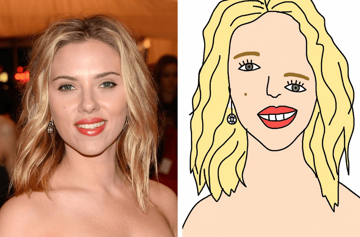 Before and after: Scarlett, ruined