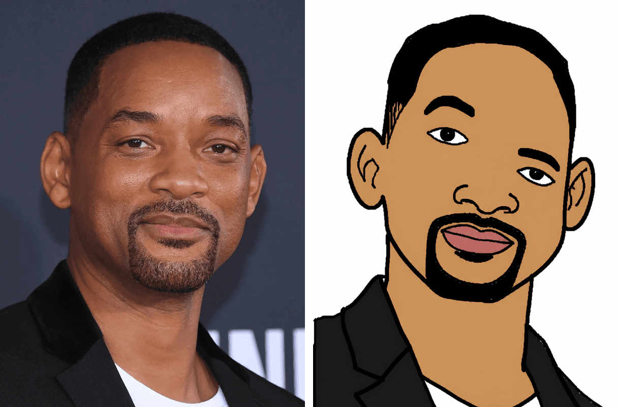 Before and after: Will, badly done