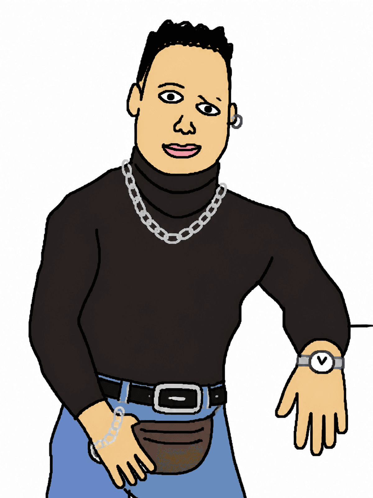 A terrible portrait posted to our feed